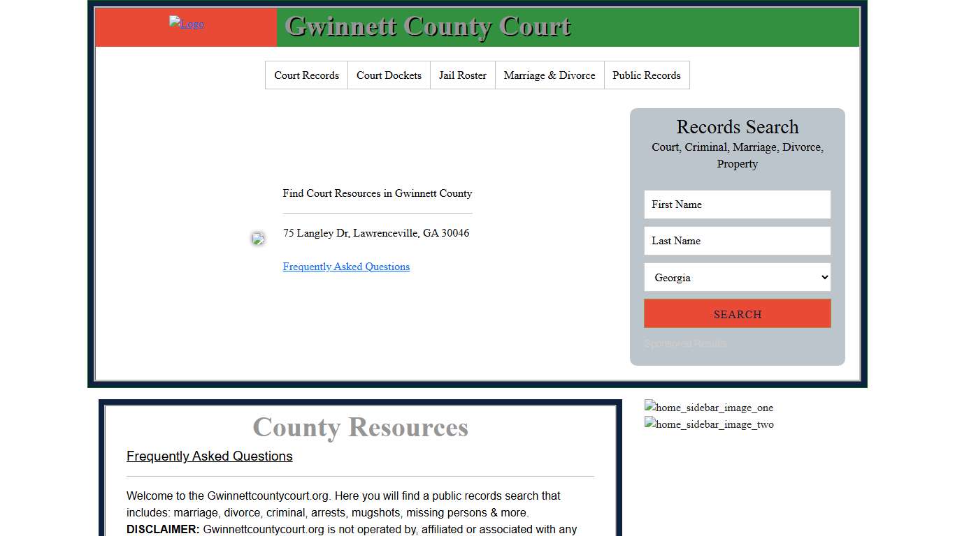 Gwinnett County Court Records Search
